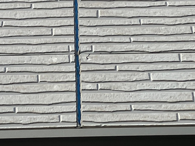 激しい経年劣化部分